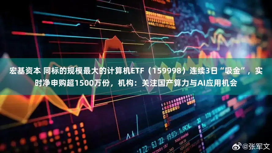宏基资本 同标的规模最大的计算机ETF（159998）连续3日“吸金”，实时净申购超1500万份，机构：关注国产算力与AI应用机会