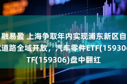 融易盈 上海争取年内实现浦东新区自动驾驶测试道路全域开放，汽车零件ETF(159306)盘中翻红